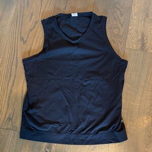 Athleta Black Sleeveless Women's Top